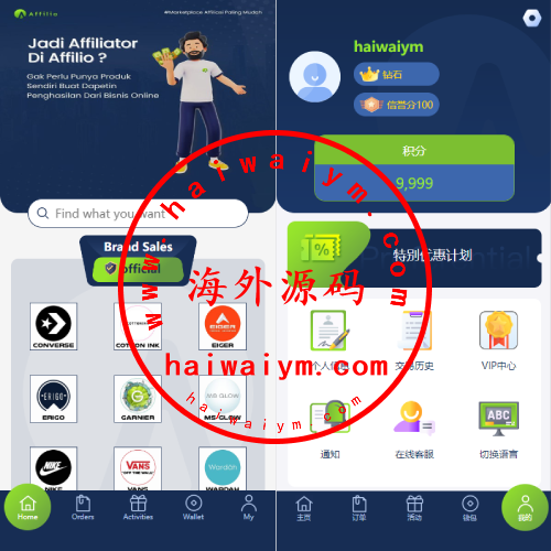 多语言海外伪商城刷单系统/CP快三/带预设/订单自动匹配
